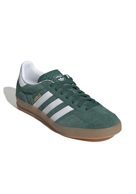 Adidas Gazelle Indoor Shoes Green Gum Unisex ADIDAS ORIGINALS | Sneakers | JI2062-